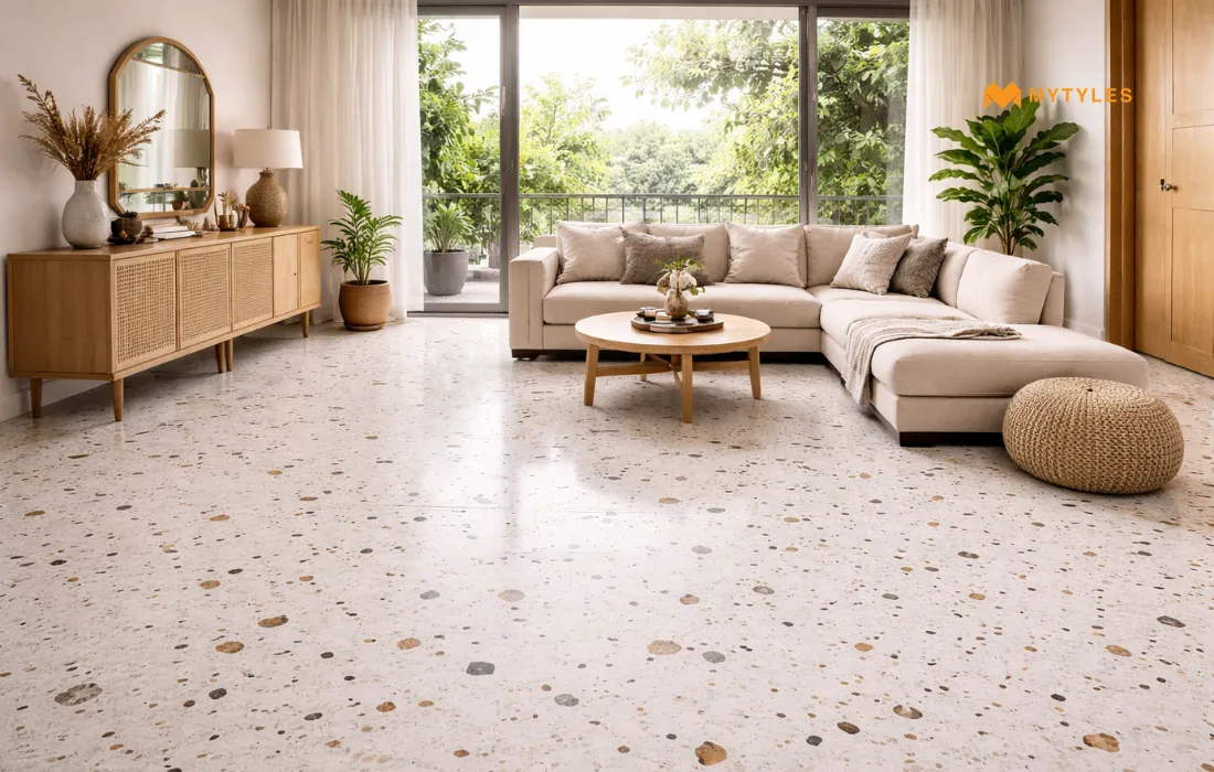 Mosaic Tile in Living Room